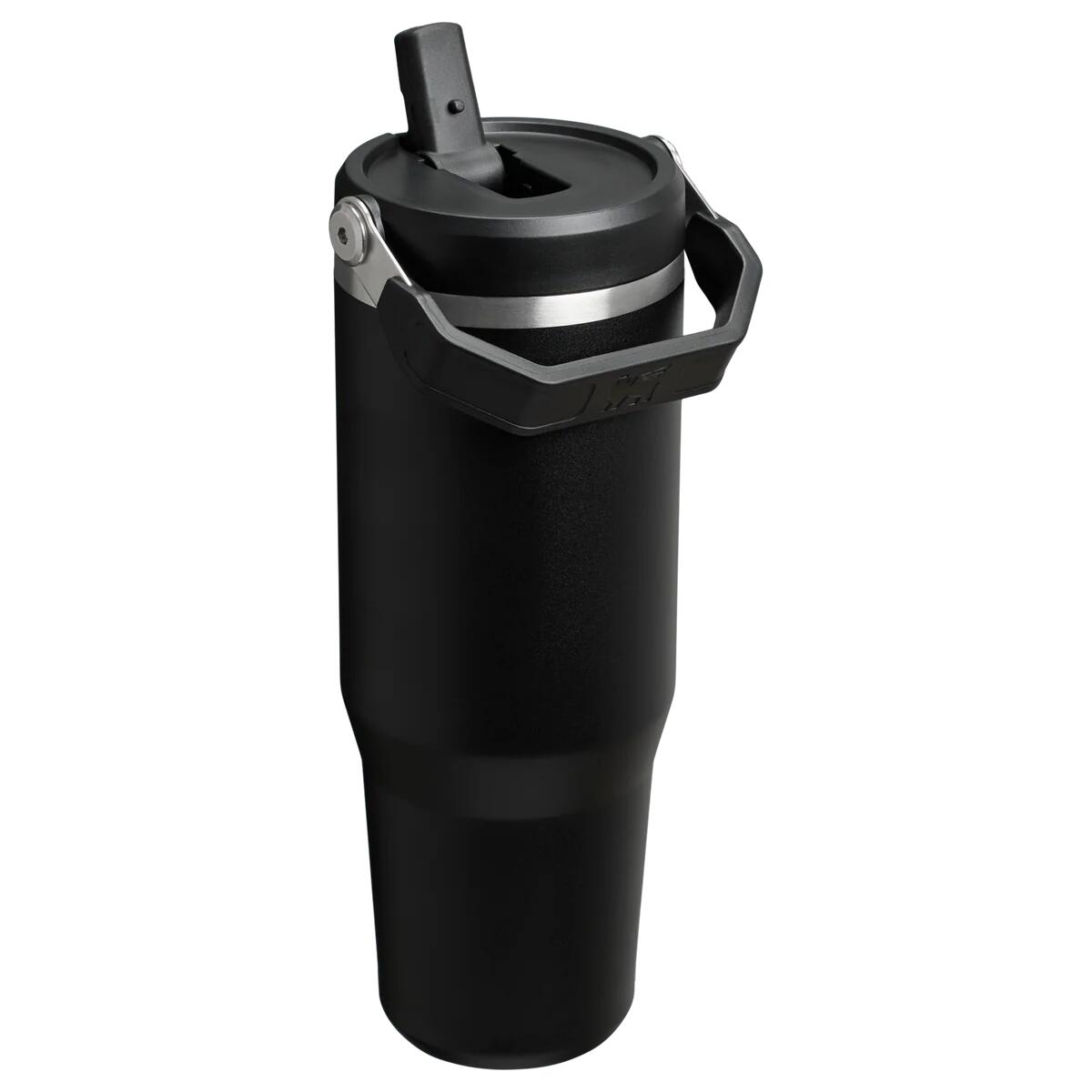 The IceFlow™ Flip Straw 2.0 Tumbler, Black 2.0 - 0,89L